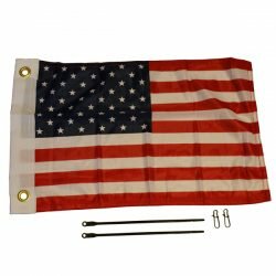 YakAttack VisiCarbon USA Flag Kit | The Kayak Fishing Store
